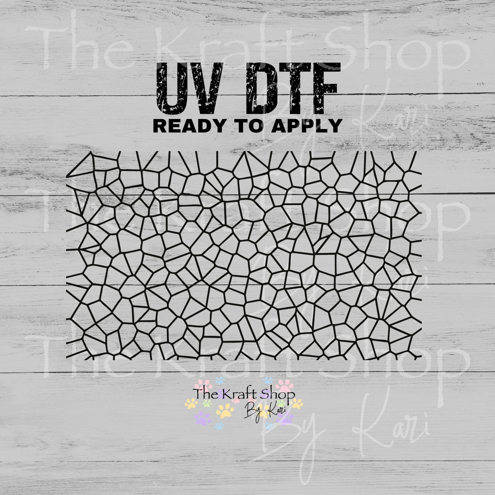 UV DTF Sticker print Stained Glass Element sheet decal, tumbler decal, permanent sticker. #10565