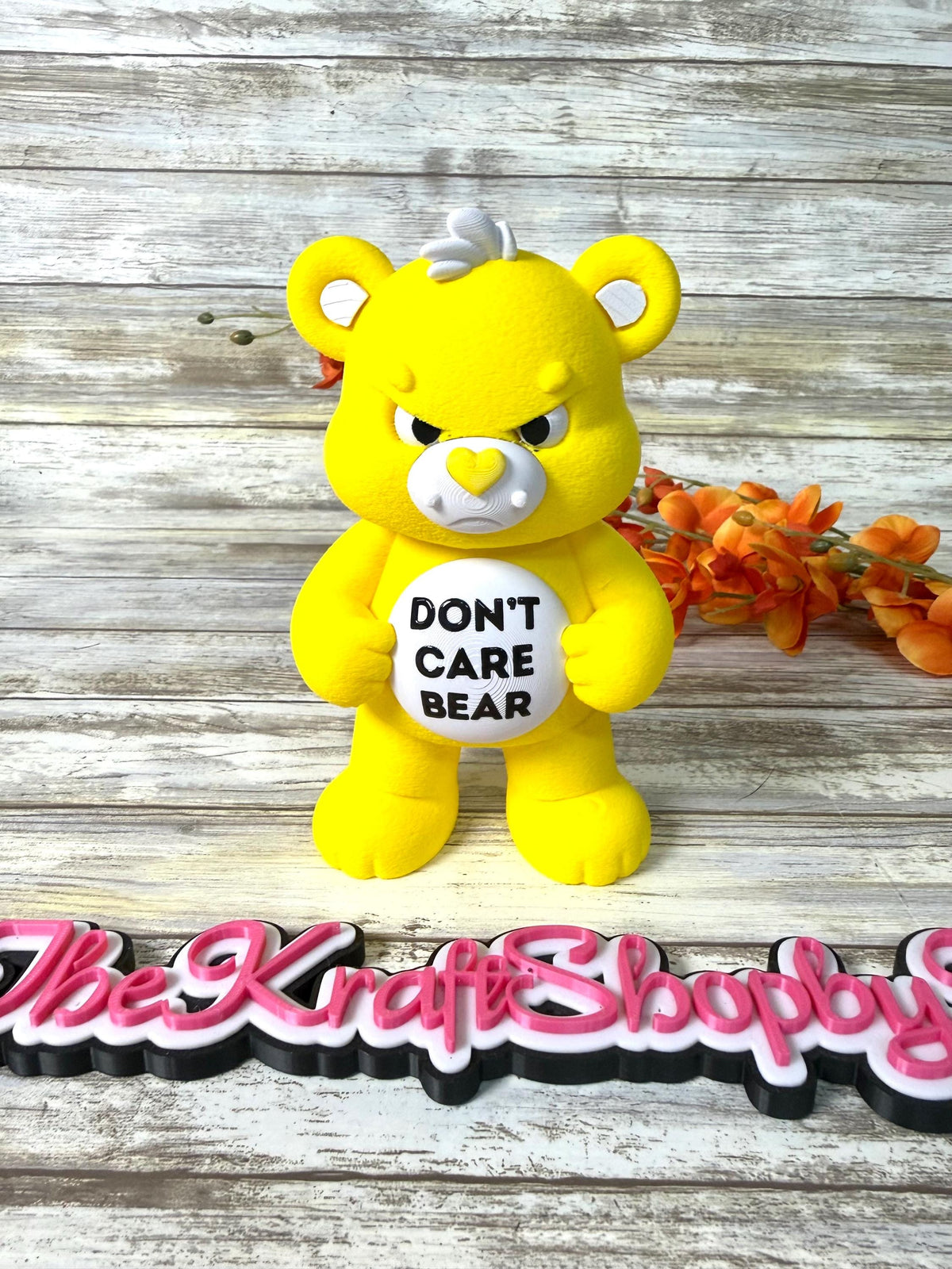 3D Swear Bear. Sarcastic Bear. Ready to ship.