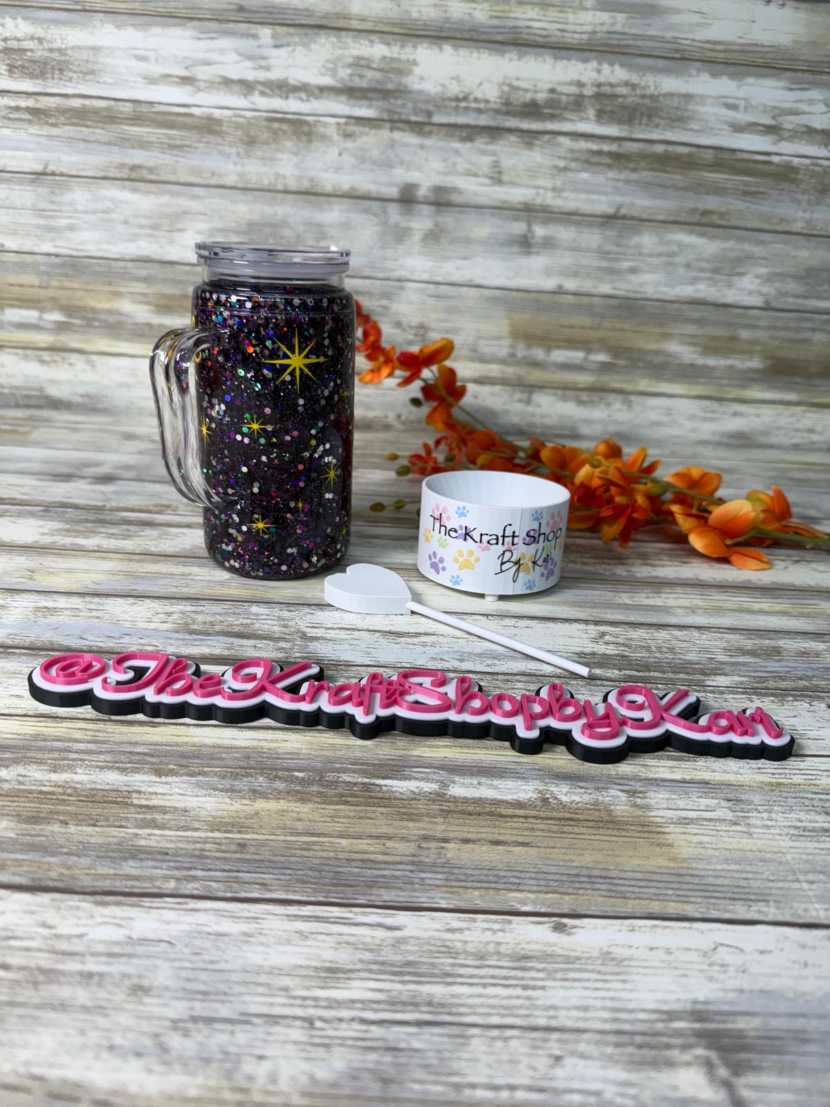 3D Krafty Kone and pokey tool set. Glitter funnel. Ready to ship.