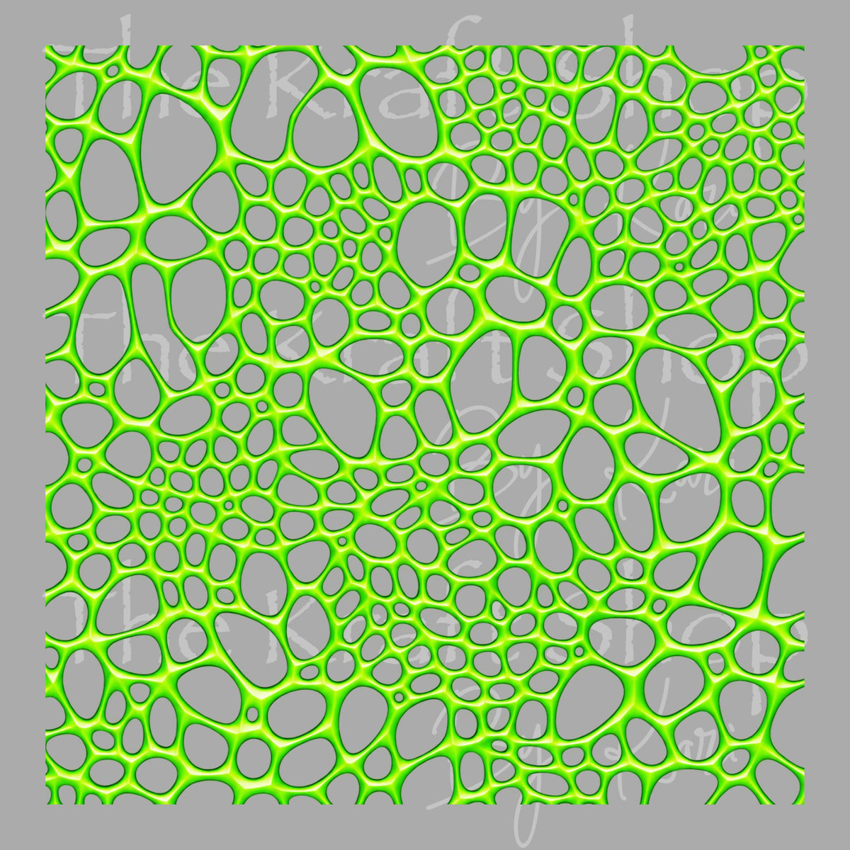 UV DTF Sticker print Electric Mesh Element sheet 8x8 or 10x10 decal, tumbler decal, permanent sticker. #2045