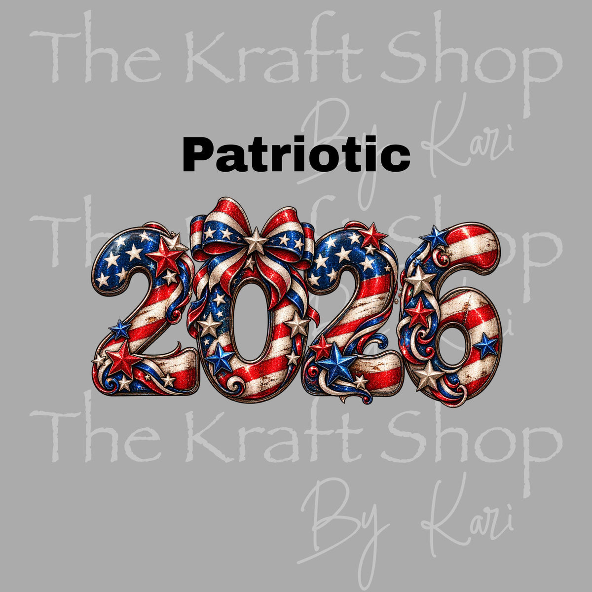 UV DTF Sticker print 2026 year Christmas Classic, Gothic, Rustic or Patriotic decal #6020