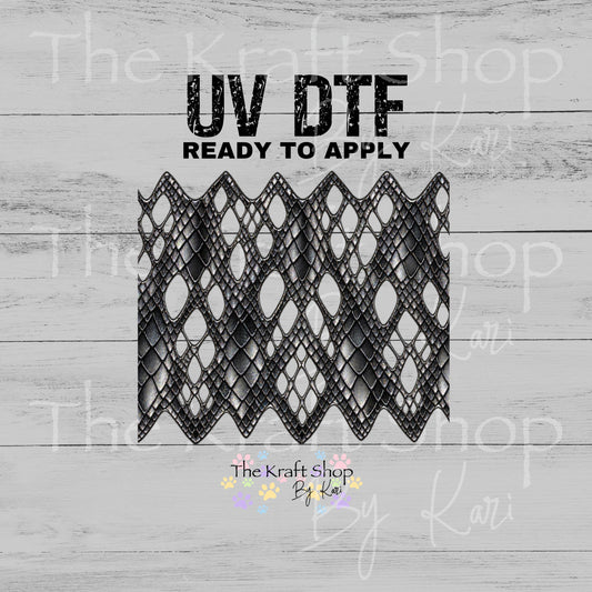 UV DTF Sticker print Snake Skin Dragon Scale Lattice mixed media bundle of band decals Element sheet decal #2049