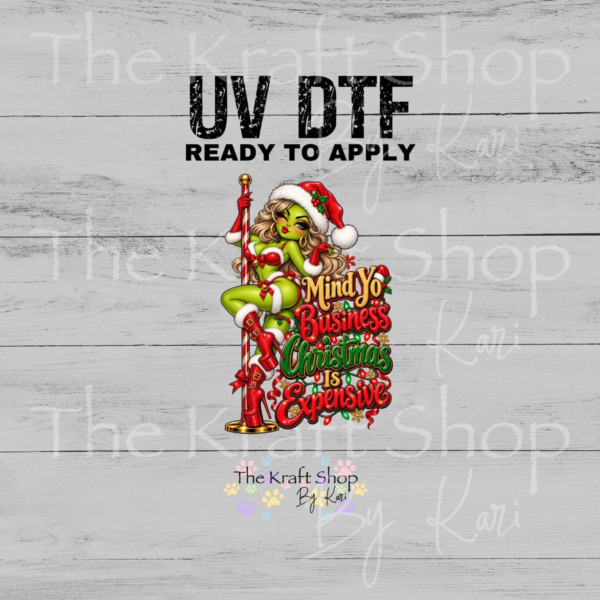 UV DTF Mind Yo Business sticker decal #6030