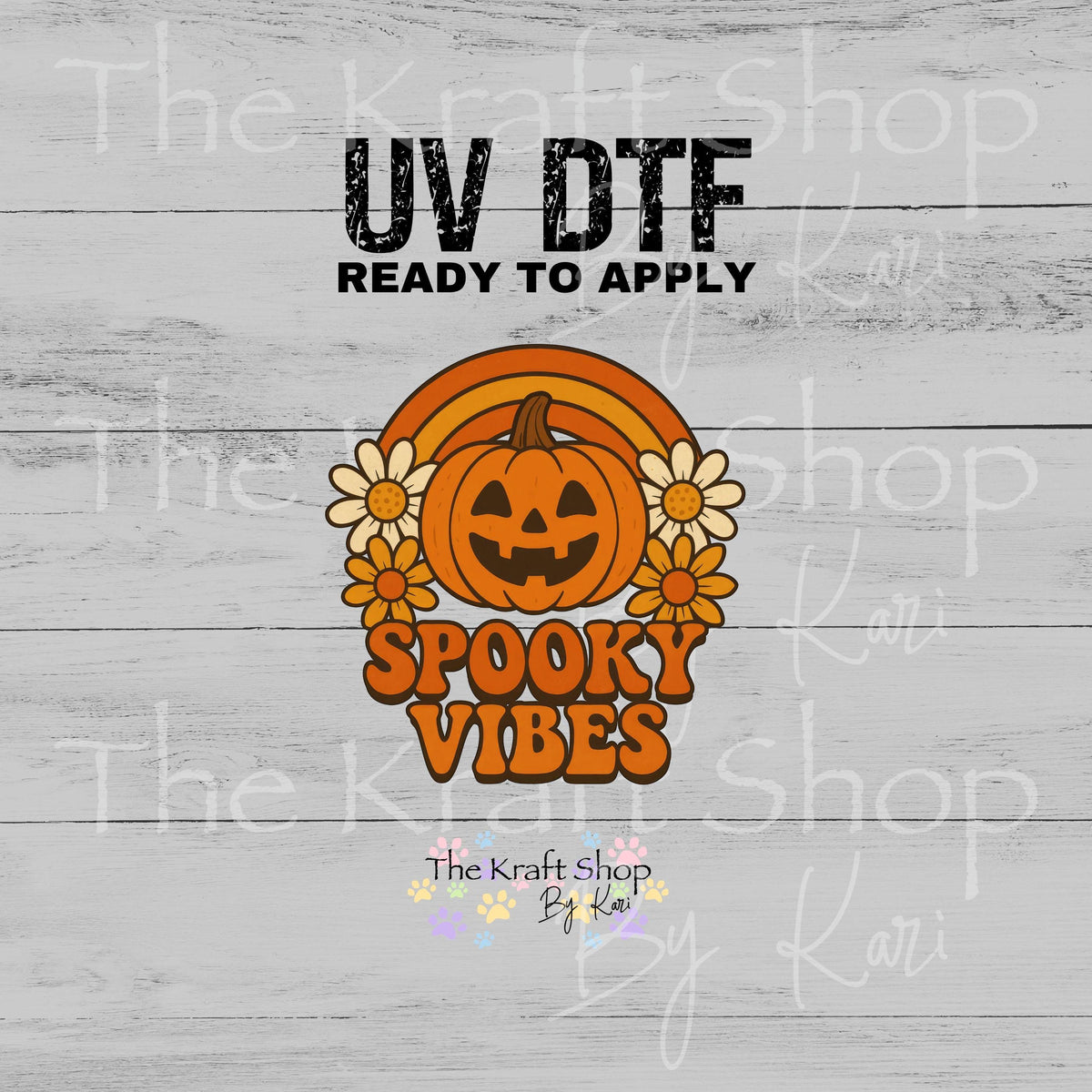 UV DTF Nutcracker Groovy Spooky sticker decal #6047