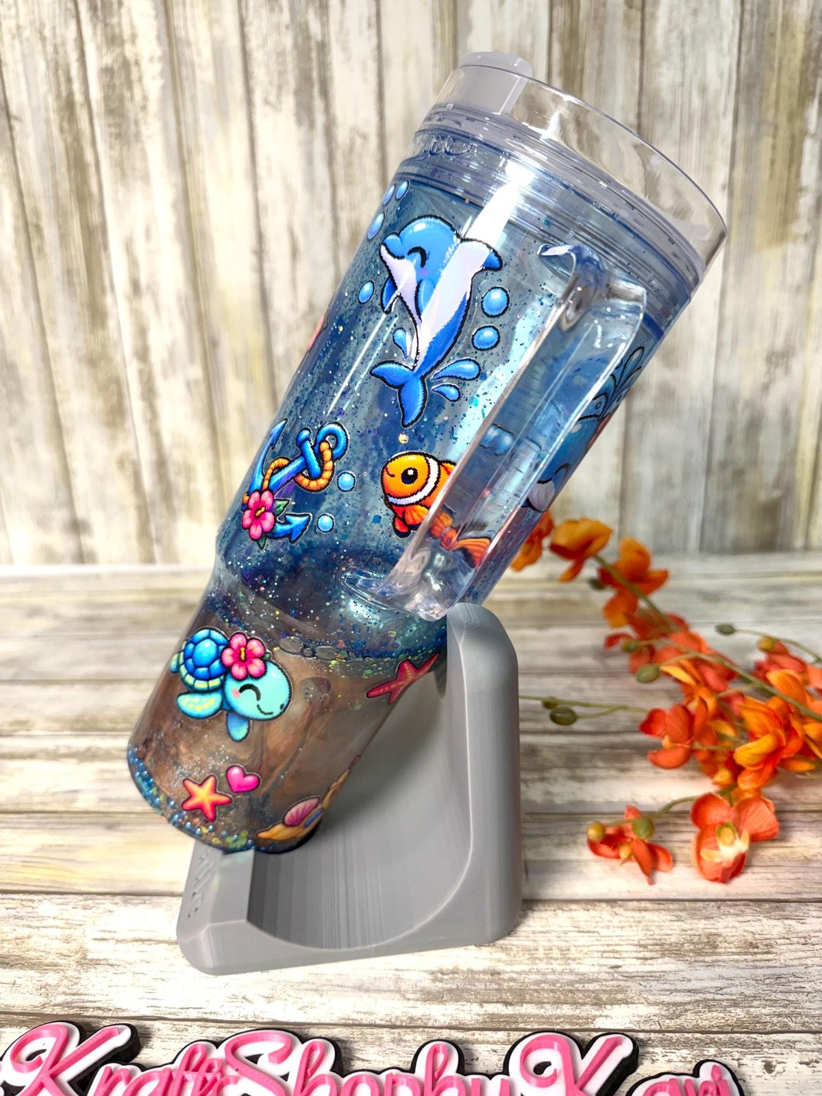 Krafty Kradle tumbler cradle. Crafters cradle. Cup cradle. Craft kit. DIY. Craft supply. Tumbler holder. Tumbler helper. Handmade