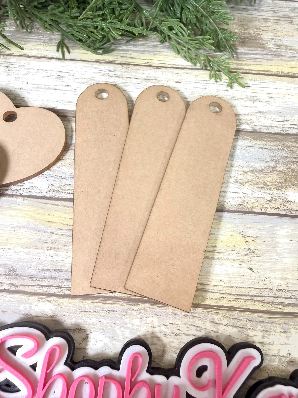 Christmas stocking tag Acrylic blank set shapes. DIY ornaments. Acrylic keychain blanks. Acrylic shapes for crafts.