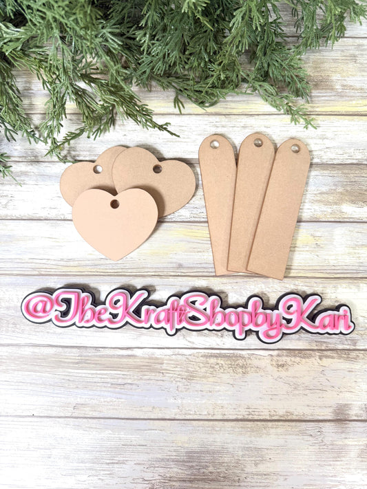 Christmas stocking tag Acrylic blank set shapes. DIY ornaments. Acrylic keychain blanks. Acrylic shapes for crafts.